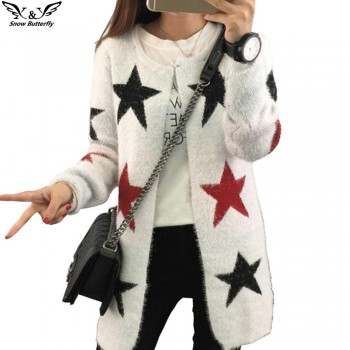 winter Female cardigan sweater