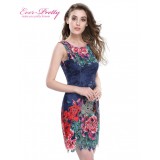 Short Sleeveless Design Women Cocktail dress