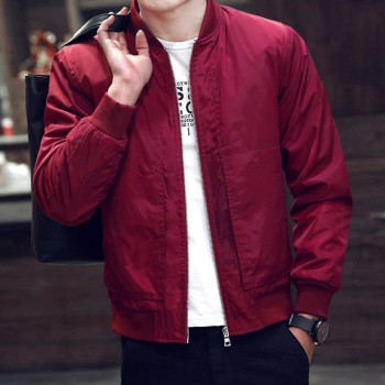 Spring Men's Jackets Solid Fashion